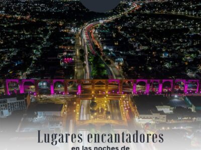 Lugares encantadores en las noches de Querétaro